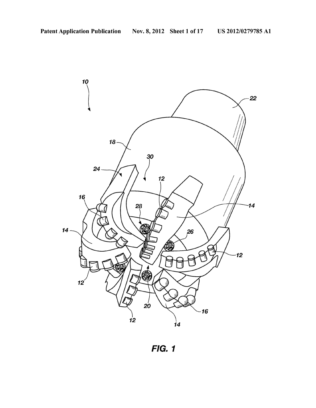 EARTH-BORING TOOLS AND METHODS OF FORMING SUCH EARTH-BORING TOOLS - diagram, schematic, and image 02