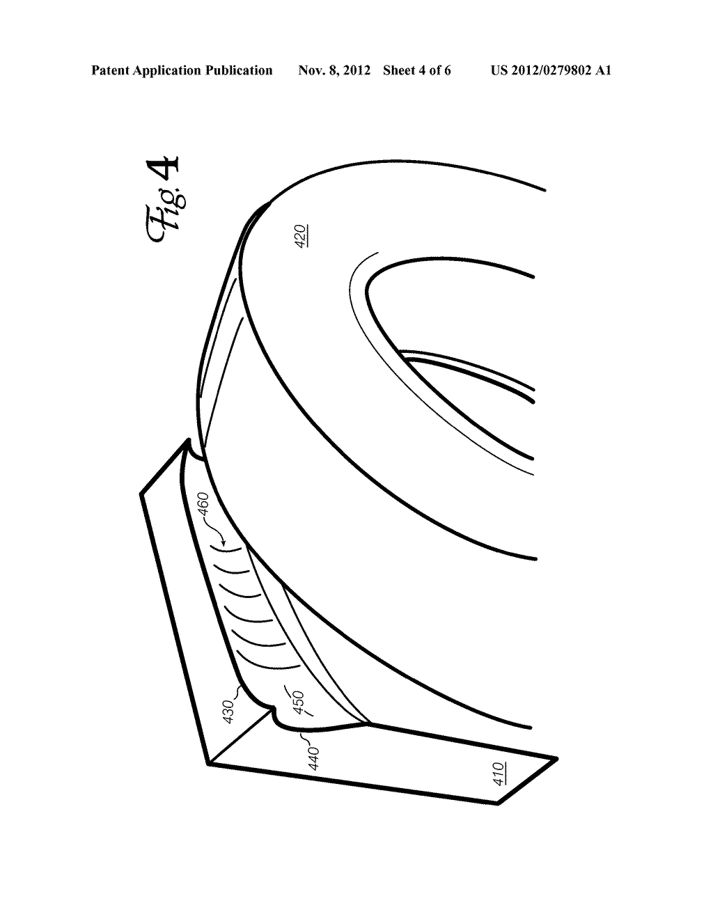 Optionally Extendable, Runged Tire-Mount Platform Device - diagram, schematic, and image 05