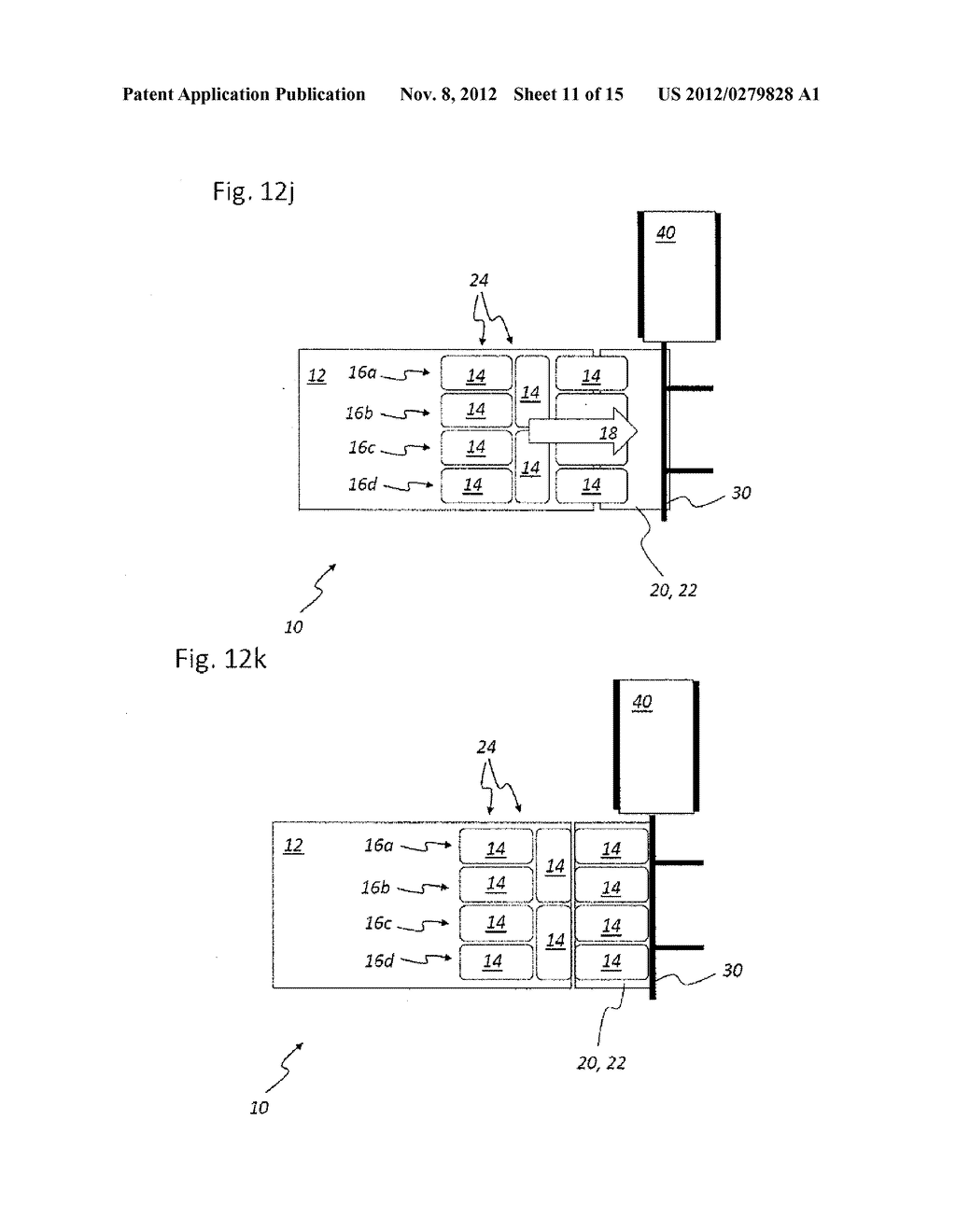 METHOD AND DEVICE FOR DEFLECTING AND ALIGNING PIECE GOODS OR ARTICLES - diagram, schematic, and image 12