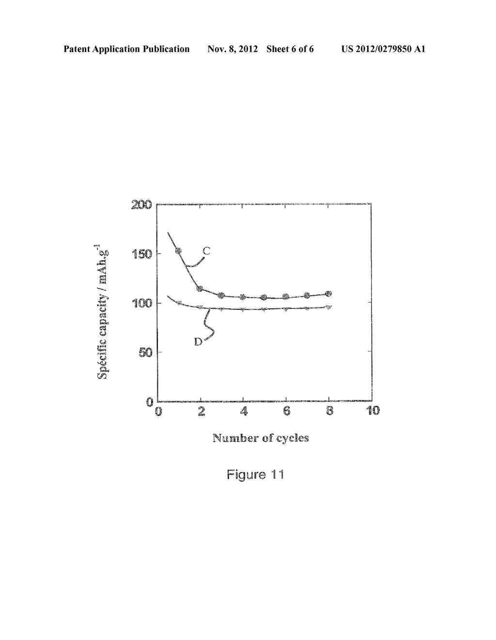 METAL FLUOROPHOSPHATE SYNTHESIS AND USE AS AN ACTIVE MATERIAL FOR A     BATTERY ELECTRODE - diagram, schematic, and image 07