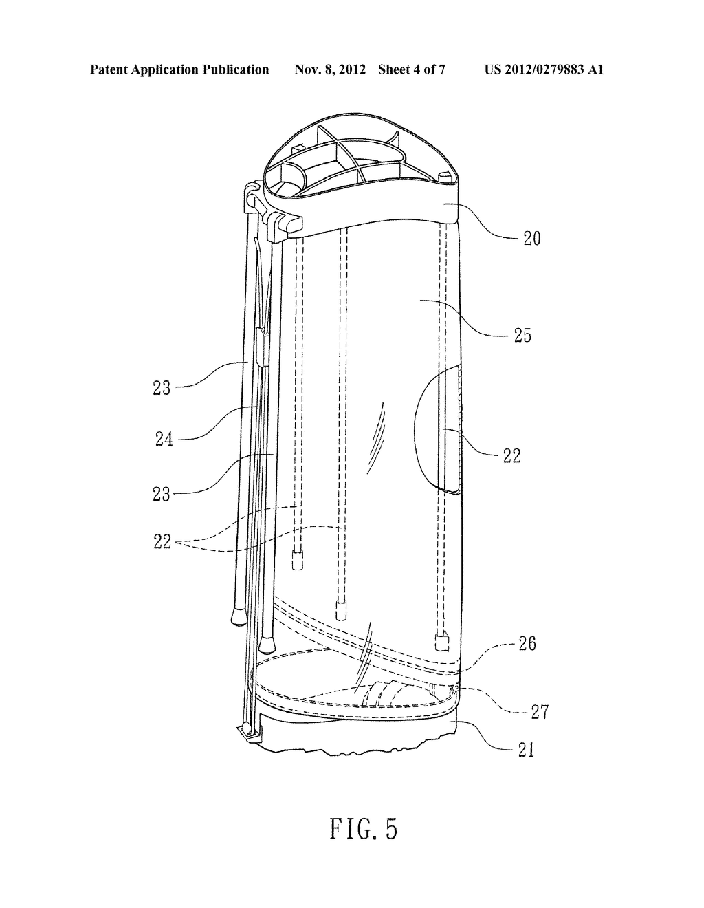 GOLF STAND BAG - diagram, schematic, and image 05