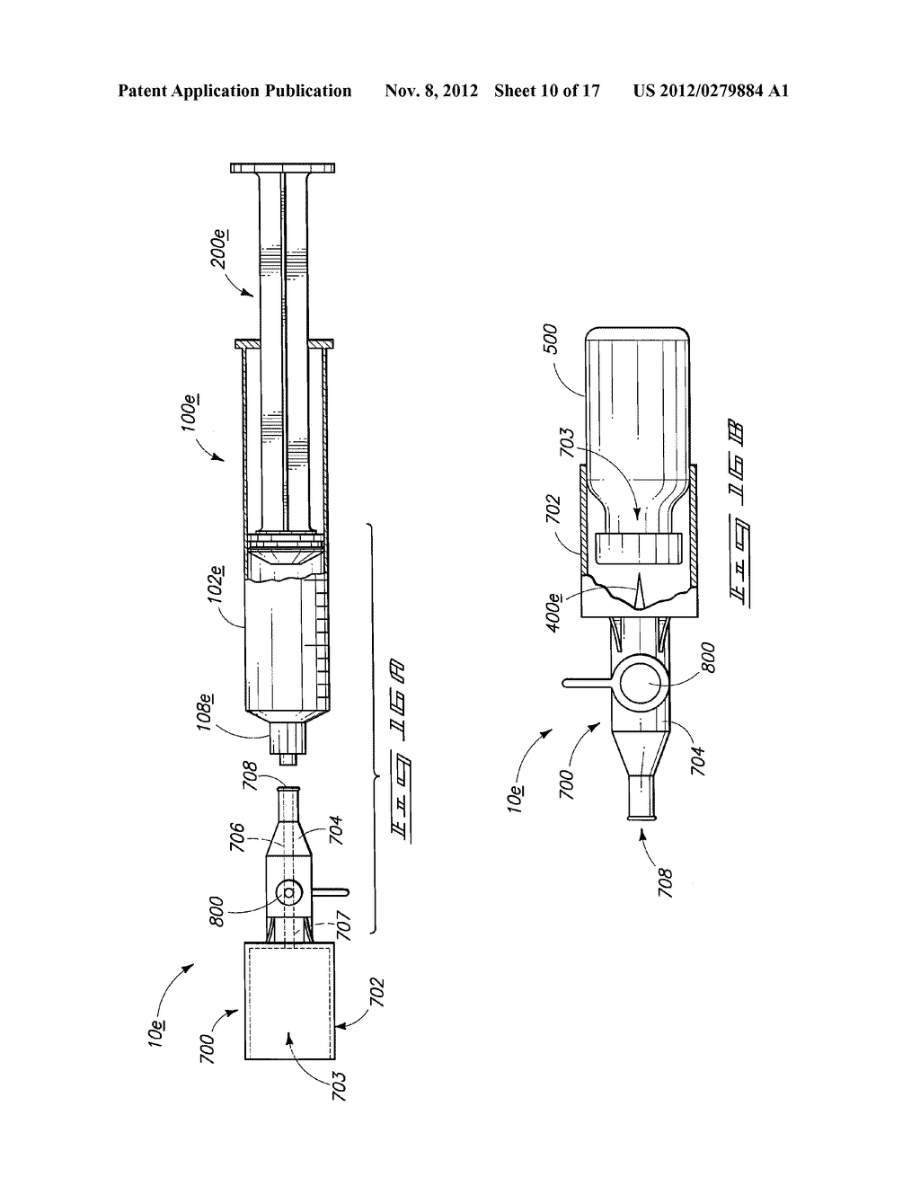 Syringe Devices and Methods for Mixing and Administering Medication - diagram, schematic, and image 11