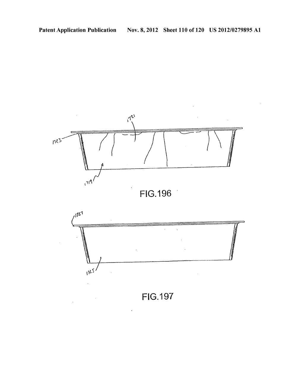 CONTAINER HAVING A RIM OR OTHER FEATURE ENCAPSULATED BY OR FORMED FROM     INJECTION-MOLDED MATERIAL - diagram, schematic, and image 111