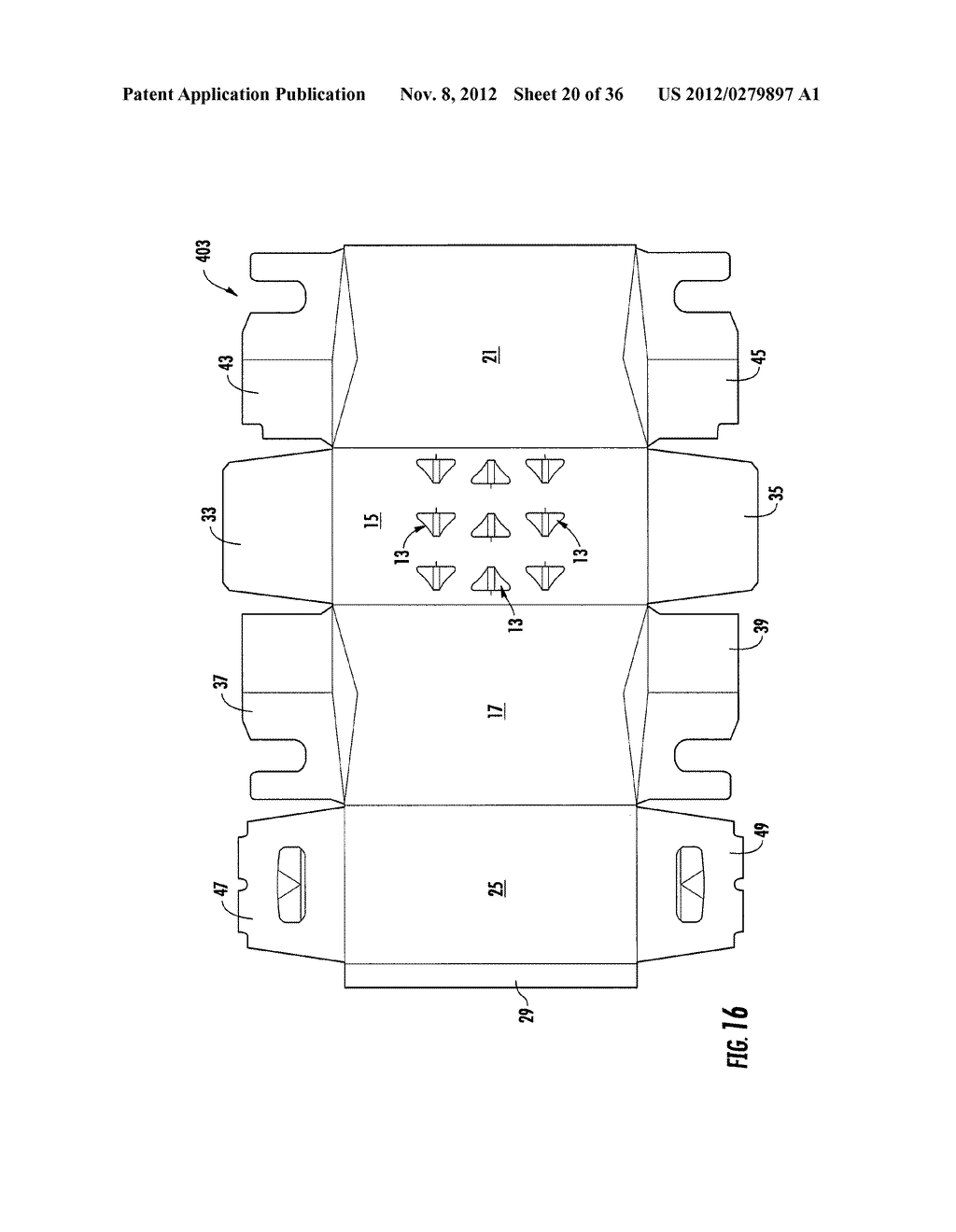 CARTON WITH ARTICLE PROTECTION FEATURE - diagram, schematic, and image 21