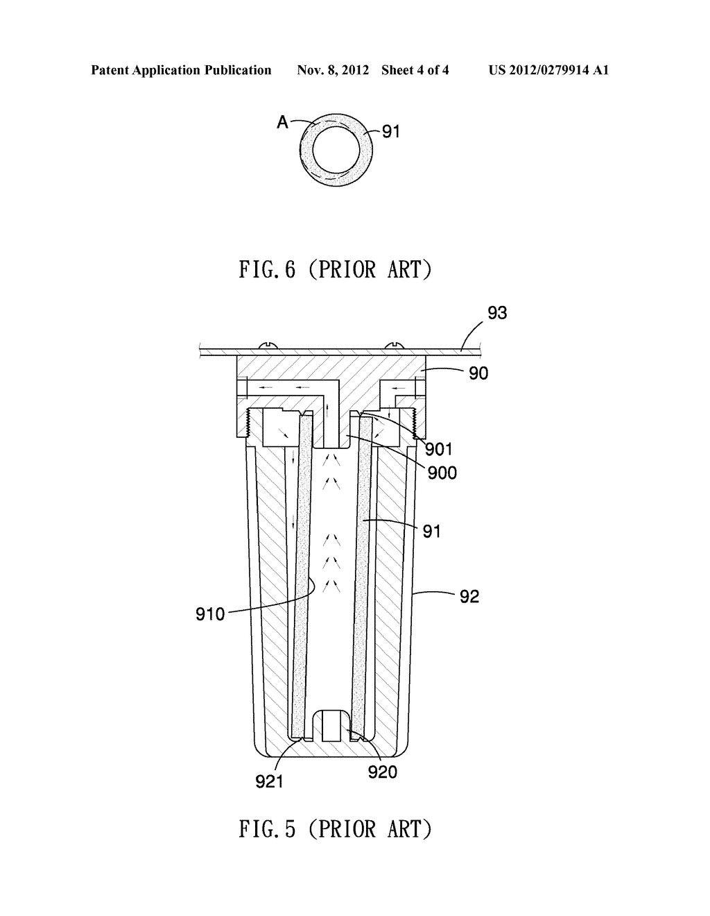 FILTER CARTRIDGE WITH A POSITIONING CYLINDER FOR HOLDING FILTER ELEMENT IN     PLACE - diagram, schematic, and image 05