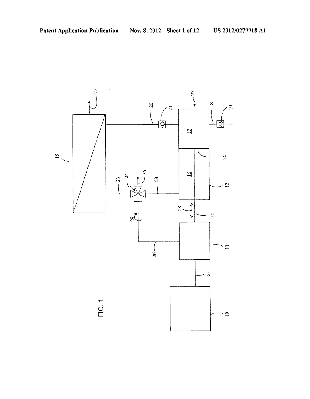 VALVE HAVING A ROTATABLE STOPPER AND WATER TREATMENT FACILITY  COMPRISING     SUCH A VALVE - diagram, schematic, and image 02