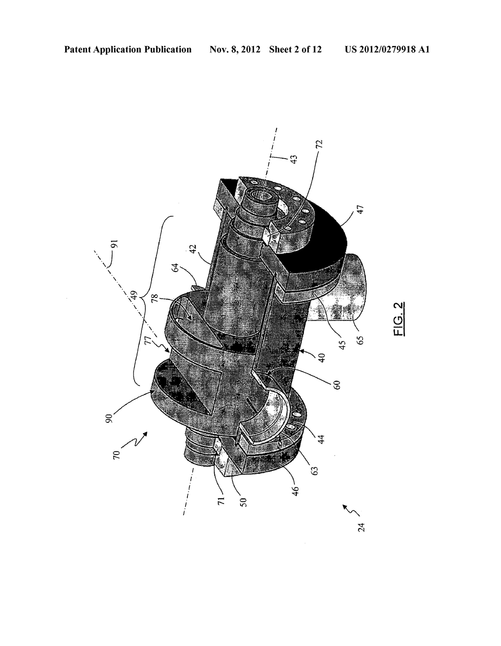 VALVE HAVING A ROTATABLE STOPPER AND WATER TREATMENT FACILITY  COMPRISING     SUCH A VALVE - diagram, schematic, and image 03