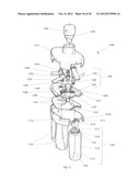 MIXING AND DISPENSING DEVICE diagram and image