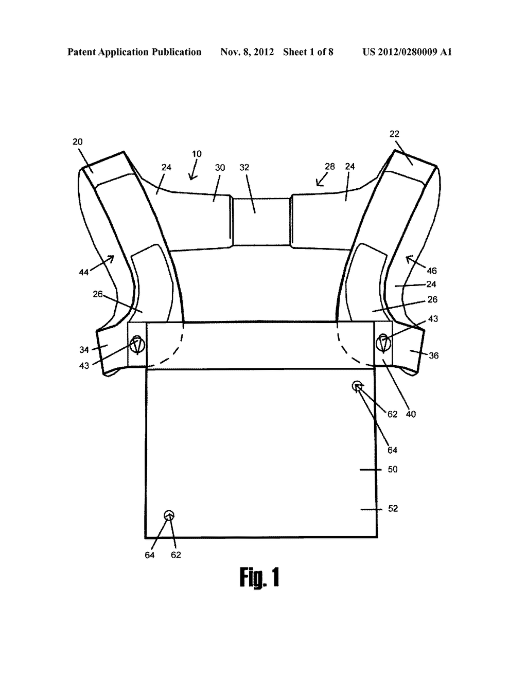 HANDS-FREE WEARABLE COMPUTER TABLET HOLDER - diagram, schematic, and image 02