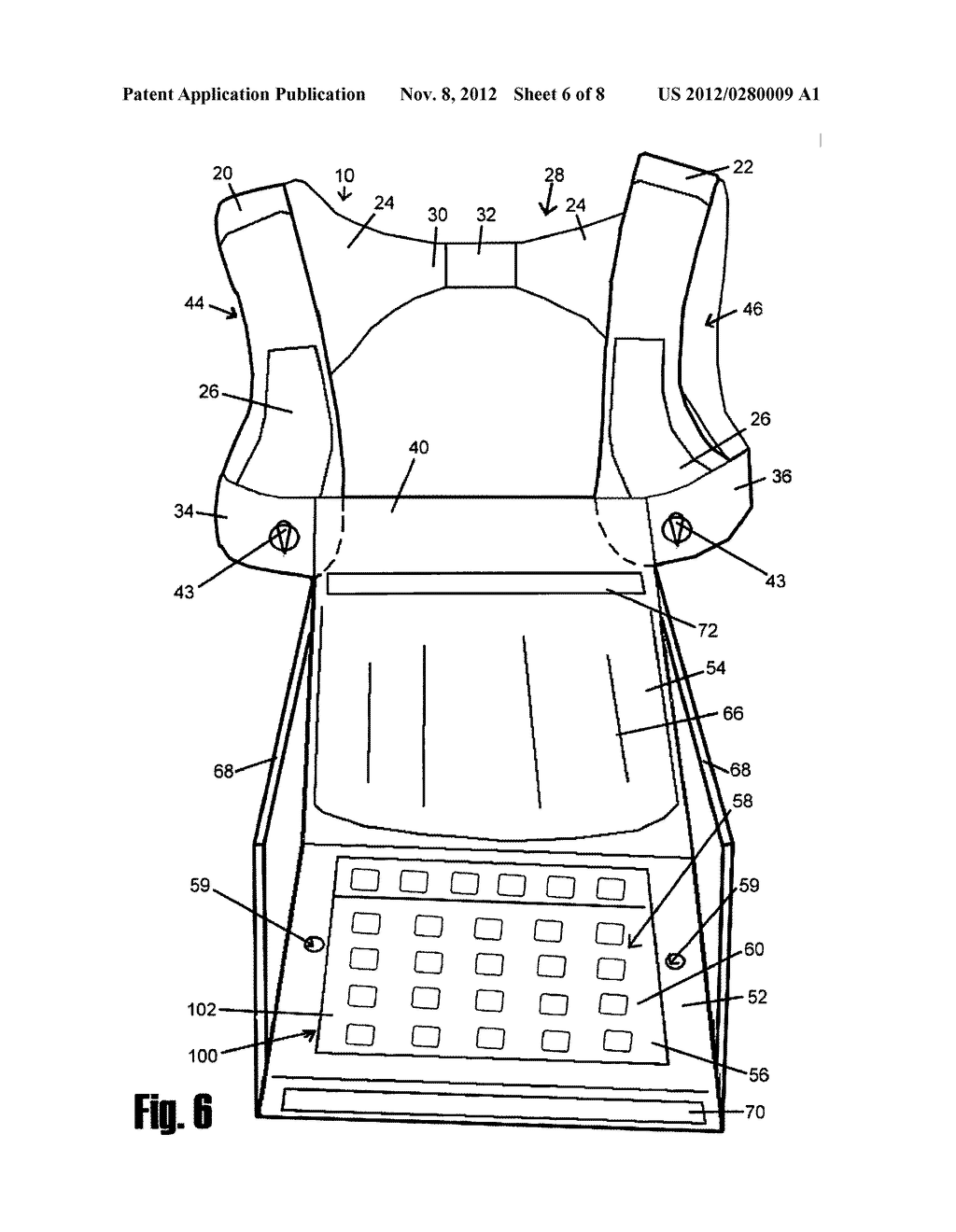 HANDS-FREE WEARABLE COMPUTER TABLET HOLDER - diagram, schematic, and image 07