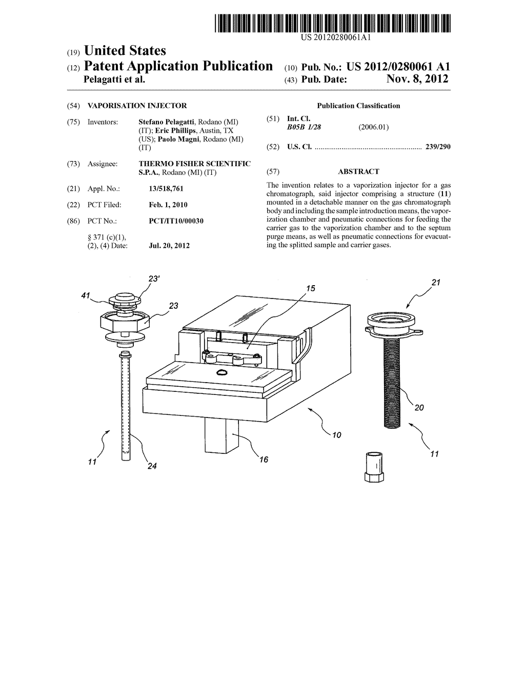 VAPORISATION INJECTOR - diagram, schematic, and image 01