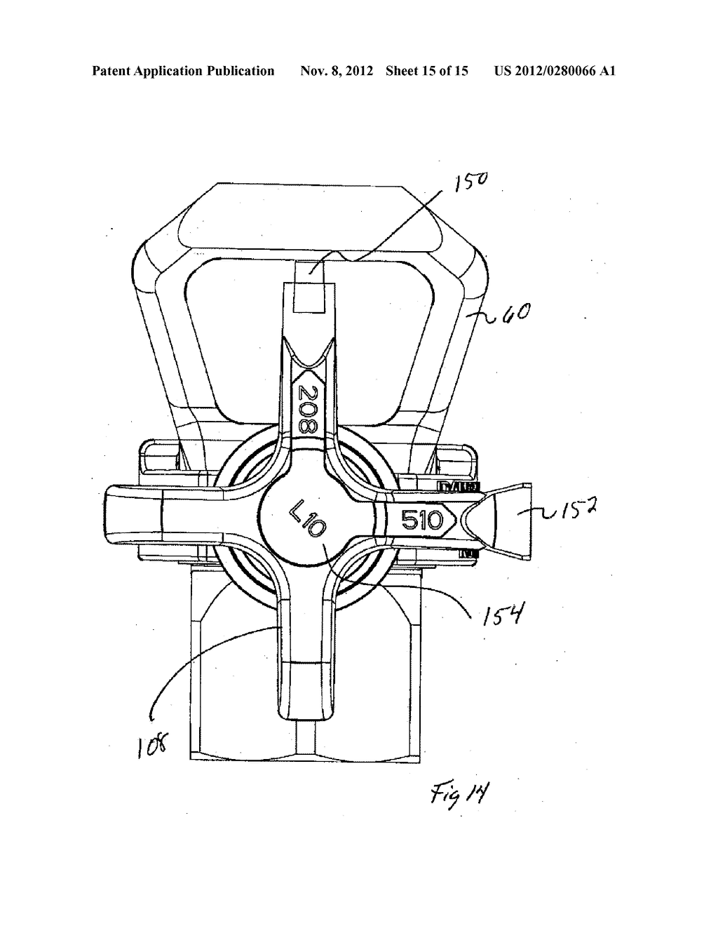 MULTIPLE SPRAY TIP TURRET ASSEMBLY FOR PAINT SPRAYER - diagram, schematic, and image 16