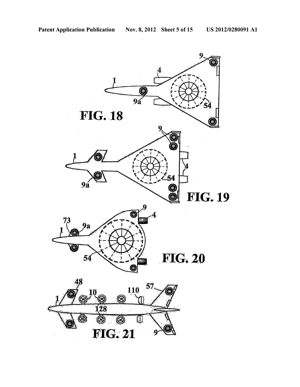 LIFT, PROPULSION AND STABILISING SYSTEM FOR VERTICAL TAKE-OFF AND LANDING     AIRCRAFT - diagram, schematic, and image 06