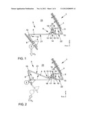 DEVICE FOR RETAINING A FUNCTIONAL PART, IN PARTICULAR A ROOF HANDLE, IN A     VEHICLE diagram and image