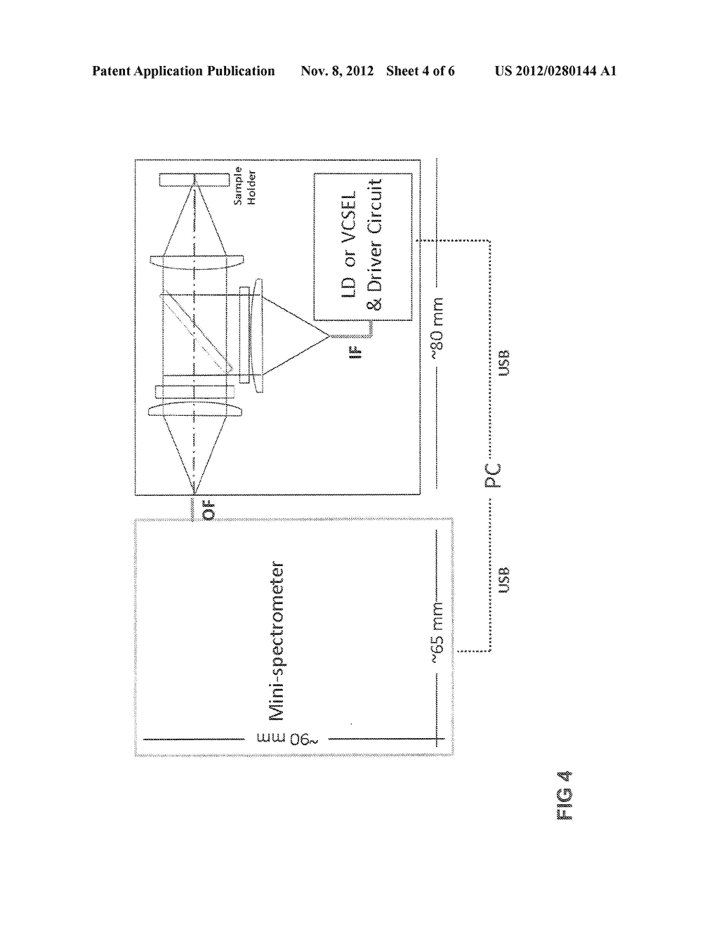 OPTICAL SYSTEM ENABLING LOW POWER EXCITATION AND HIGH SENSITIVITY     DETECTION OF NEAR INFRARED TO VISIBLE UPCONVERSION PHOSHORS - diagram, schematic, and image 05