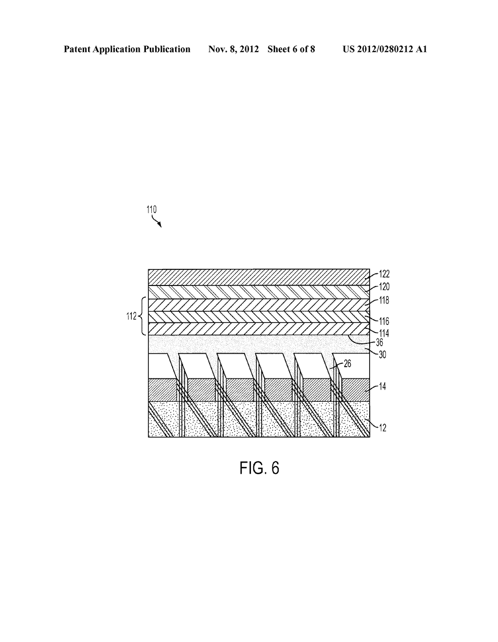 Semi-Polar Nitride-Based Light Emitting Structure and Method of Forming     Same - diagram, schematic, and image 07