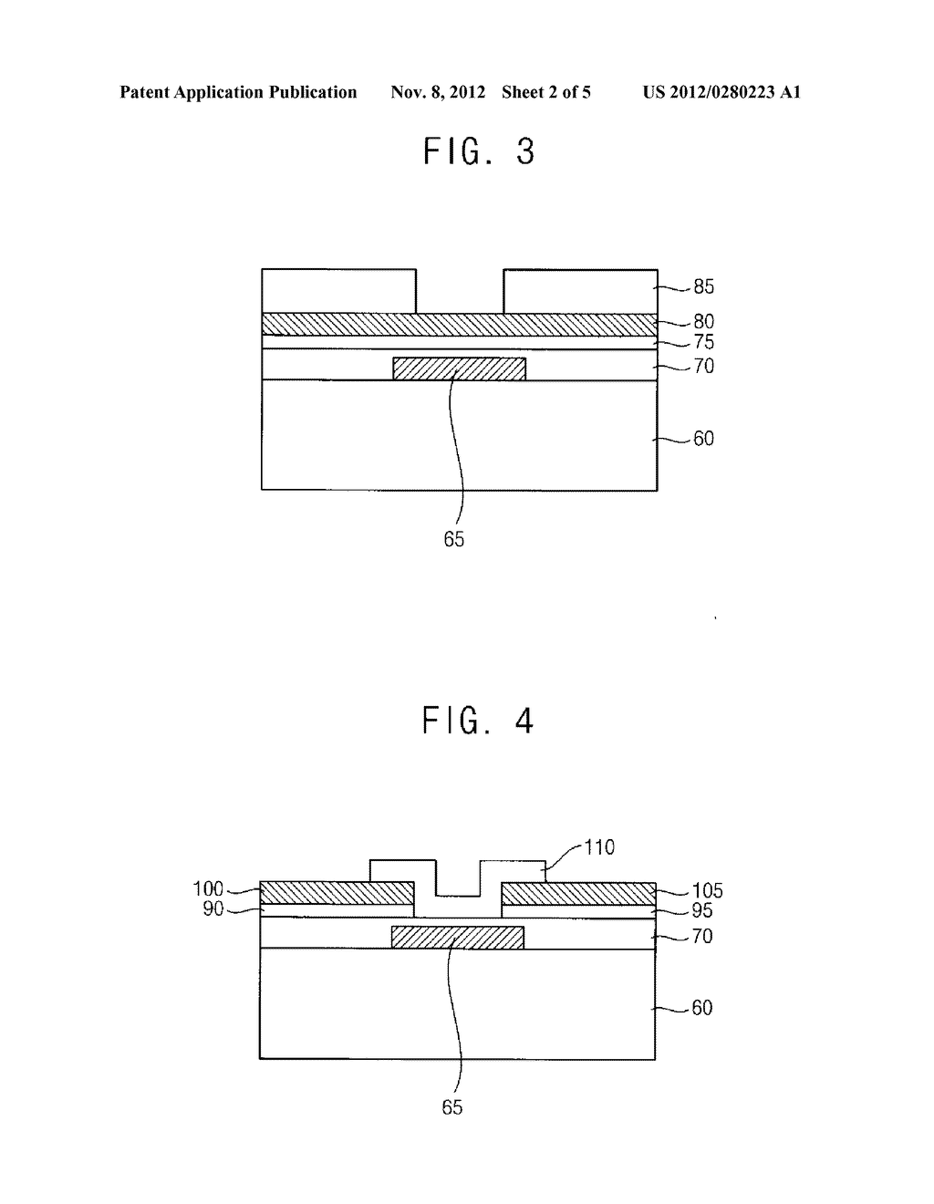 OXIDE SEMICONDUCTOR DEVICES, METHODS OF MANUFACTURING OXIDE SEMICONDUCTOR     DEVICES AND DISPLAY DEVICES HAVING OXIDE SEMICONDUCTOR DEVICES - diagram, schematic, and image 03