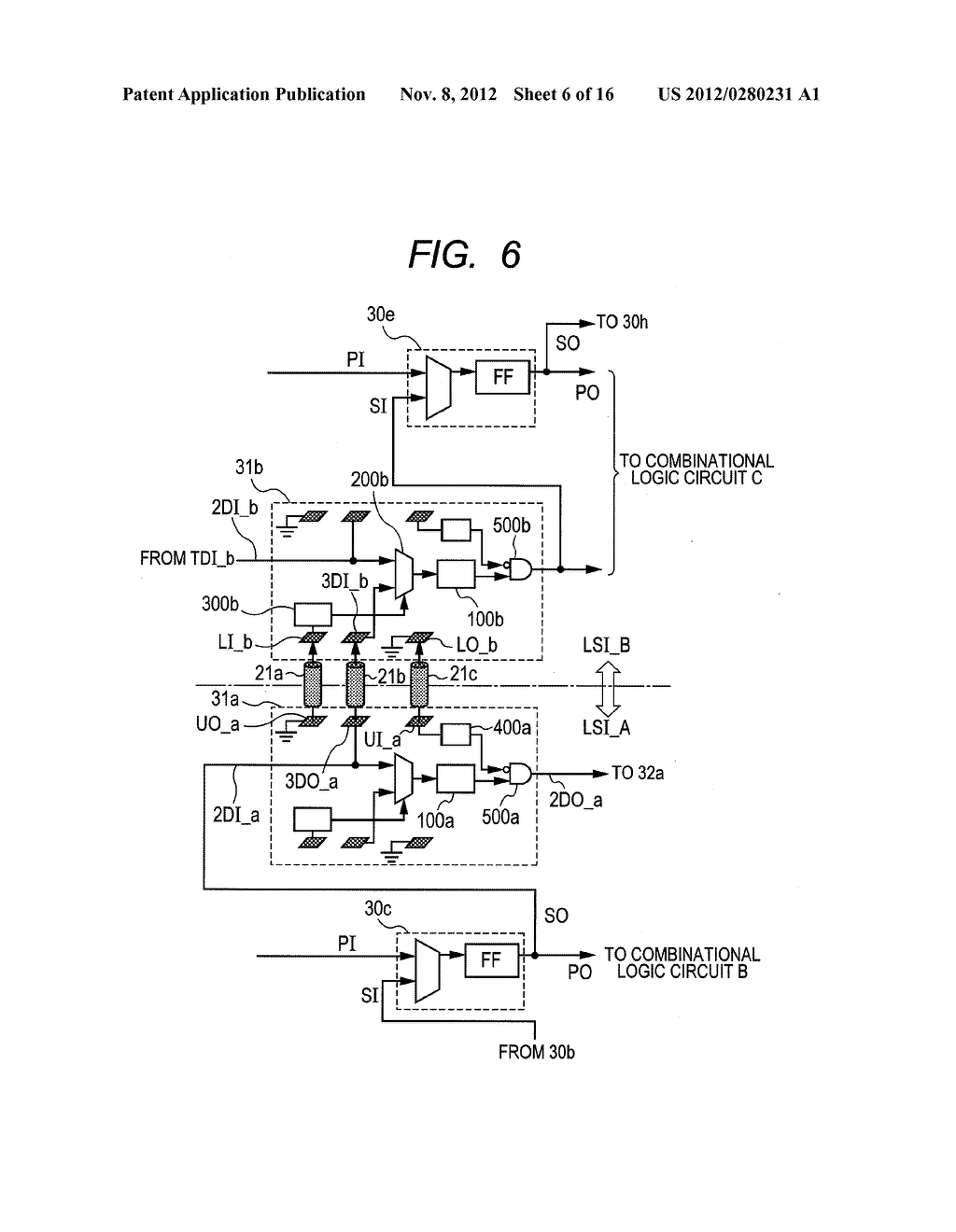 SEMICONDUCTOR DEVICE, AND TEST METHOD FOR SAME - diagram, schematic, and image 07