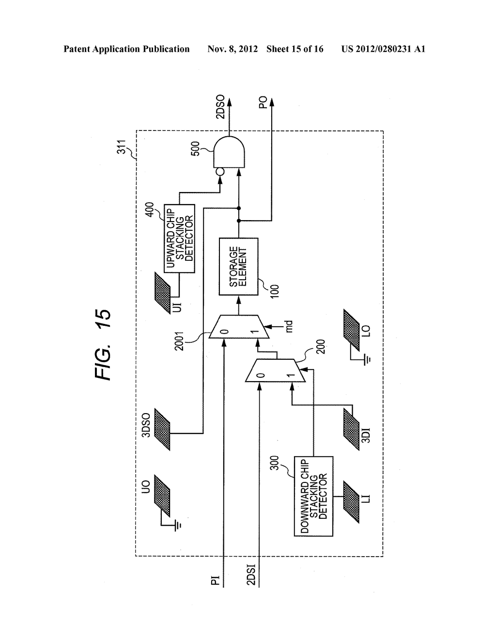 SEMICONDUCTOR DEVICE, AND TEST METHOD FOR SAME - diagram, schematic, and image 16