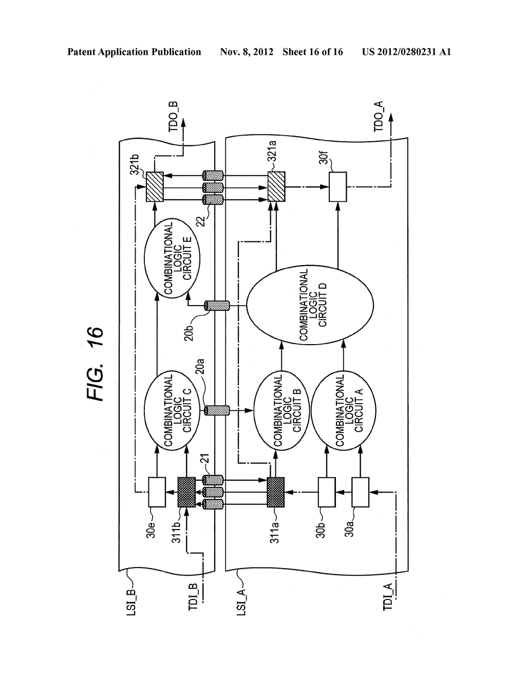 SEMICONDUCTOR DEVICE, AND TEST METHOD FOR SAME - diagram, schematic, and image 17