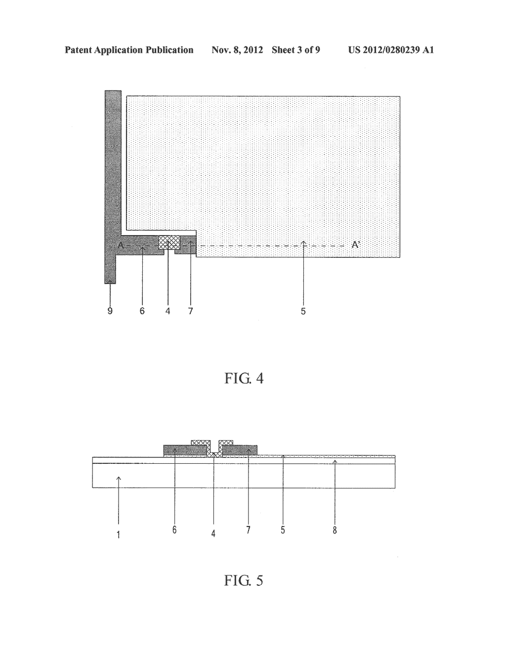 THIN FILM TRANSISTOR ARRAY SUBSTRATE AND METHOD FOR FABRICATING THE THIN     FILM TRANSISTOR ARRAY SUBSTRATE - diagram, schematic, and image 04