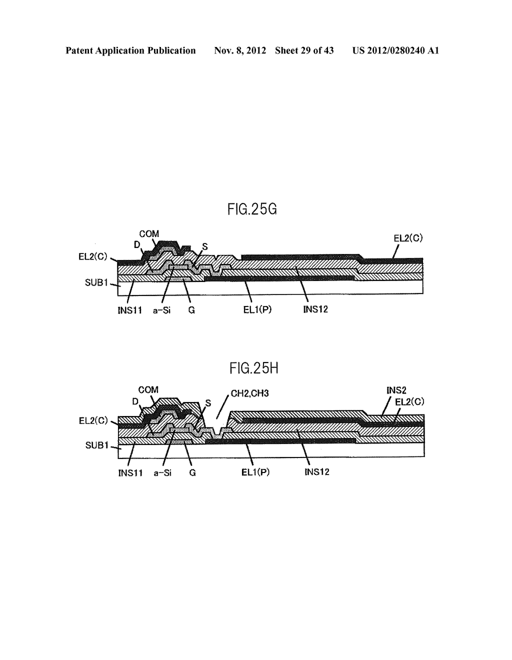 LIQUID CRYSTAL DISPLAY DEVICE HAVING FIRST, SECOND, AND THIRD TRANSPARENT     ELECTRODES WHEREIN A SECOND REGION OF THE SECOND ELECTRODE PROTRUDES FROM     A FIRST REGION - diagram, schematic, and image 30