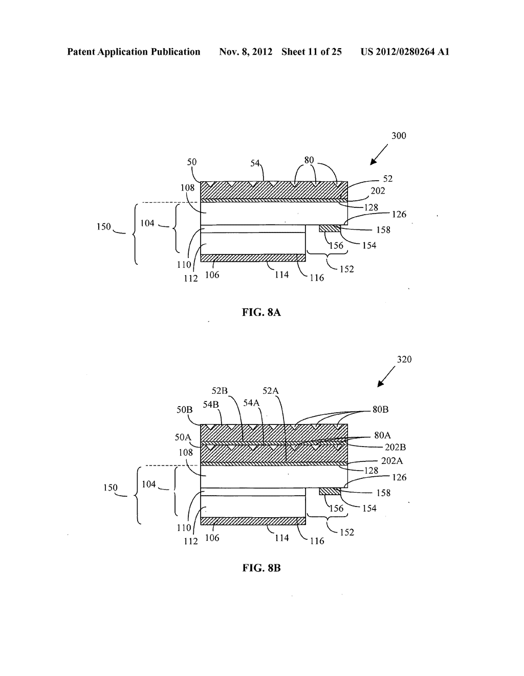 Wavelength conversion chip for use with light emitting diodes and method     for making same - diagram, schematic, and image 12