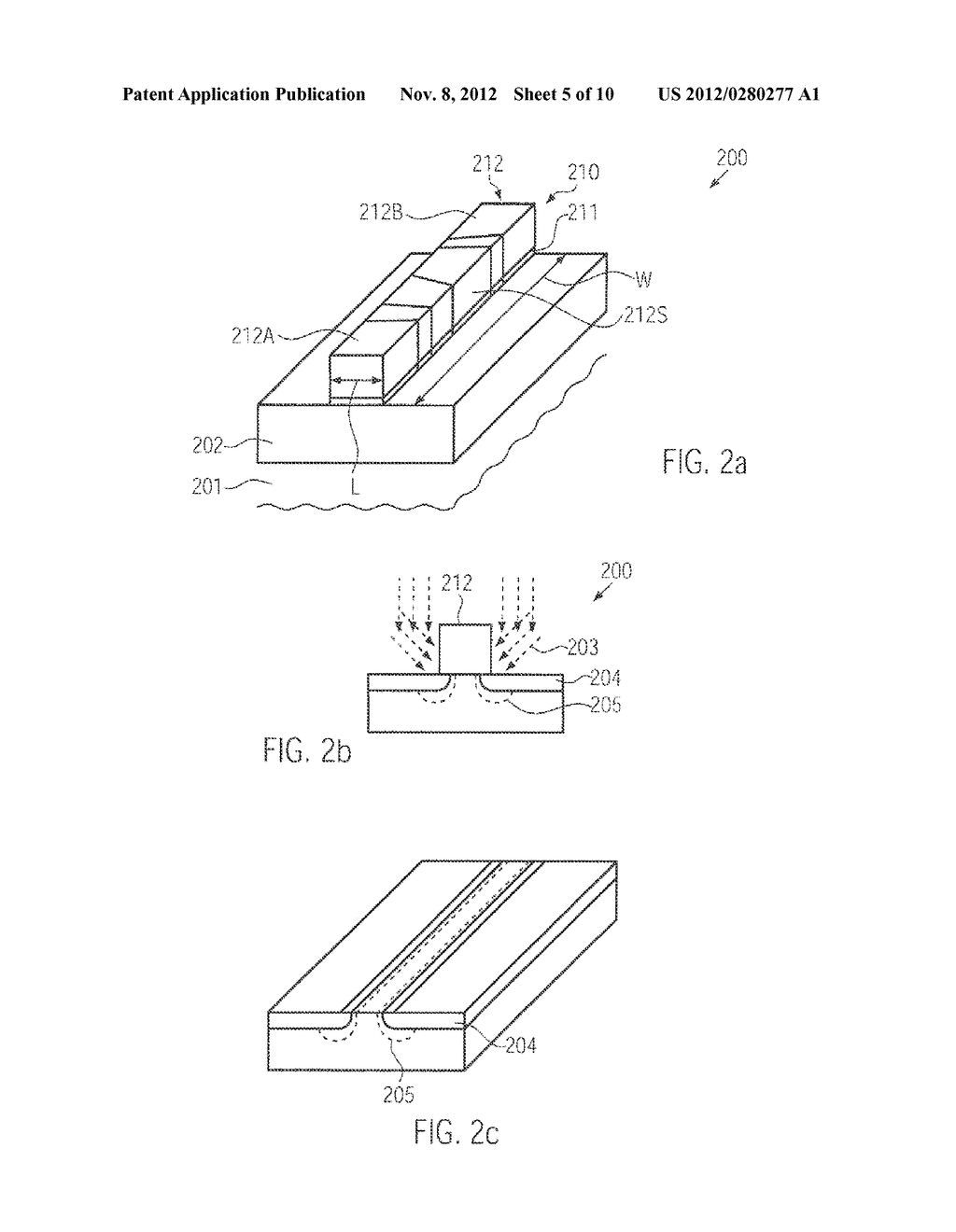 SHORT CHANNEL TRANSISTOR WITH REDUCED LENGTH VARIATION BY USING AMORPHOUS     ELECTRODE MATERIAL DURING IMPLANTATION - diagram, schematic, and image 06