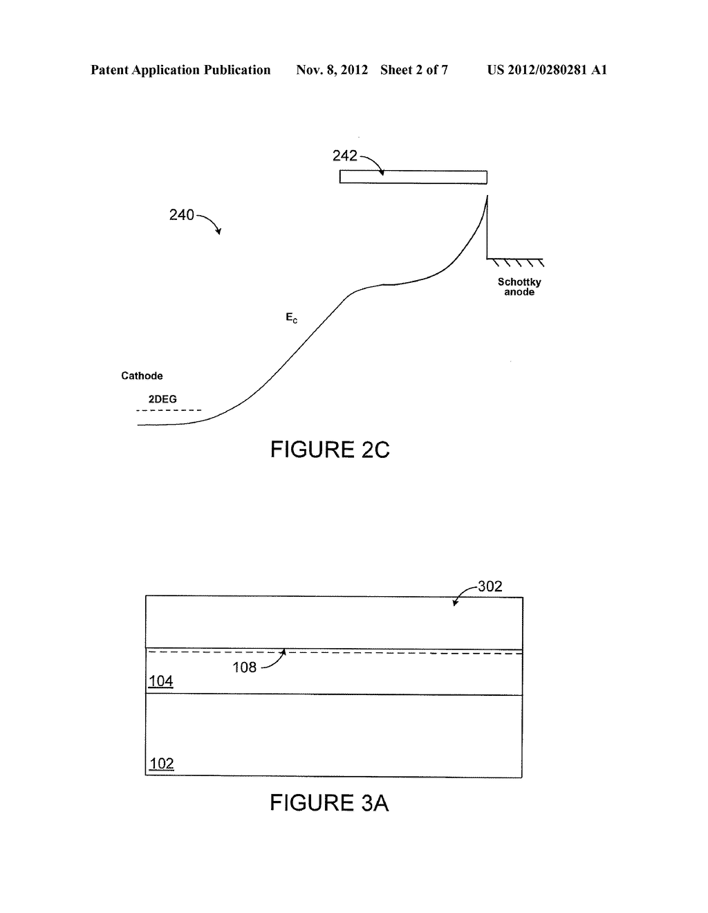 GALLIUM NITRIDE OR OTHER GROUP III/V-BASED SCHOTTKY DIODES WITH IMPROVED     OPERATING CHARACTERISTICS - diagram, schematic, and image 03