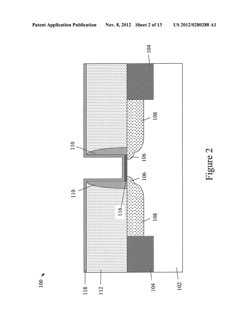 INVERSION THICKNESS REDUCTION IN HIGH-K GATE STACKS FORMED BY REPLACEMENT     GATE PROCESSES - diagram, schematic, and image 03