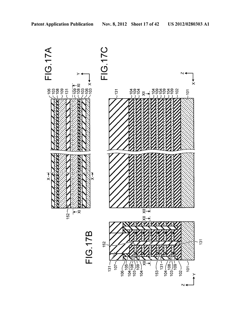 NON-VOLATILE SEMICONDUCTOR MEMORY DEVICE AND METHOD OF MANUFACTURING THE     SAME - diagram, schematic, and image 18