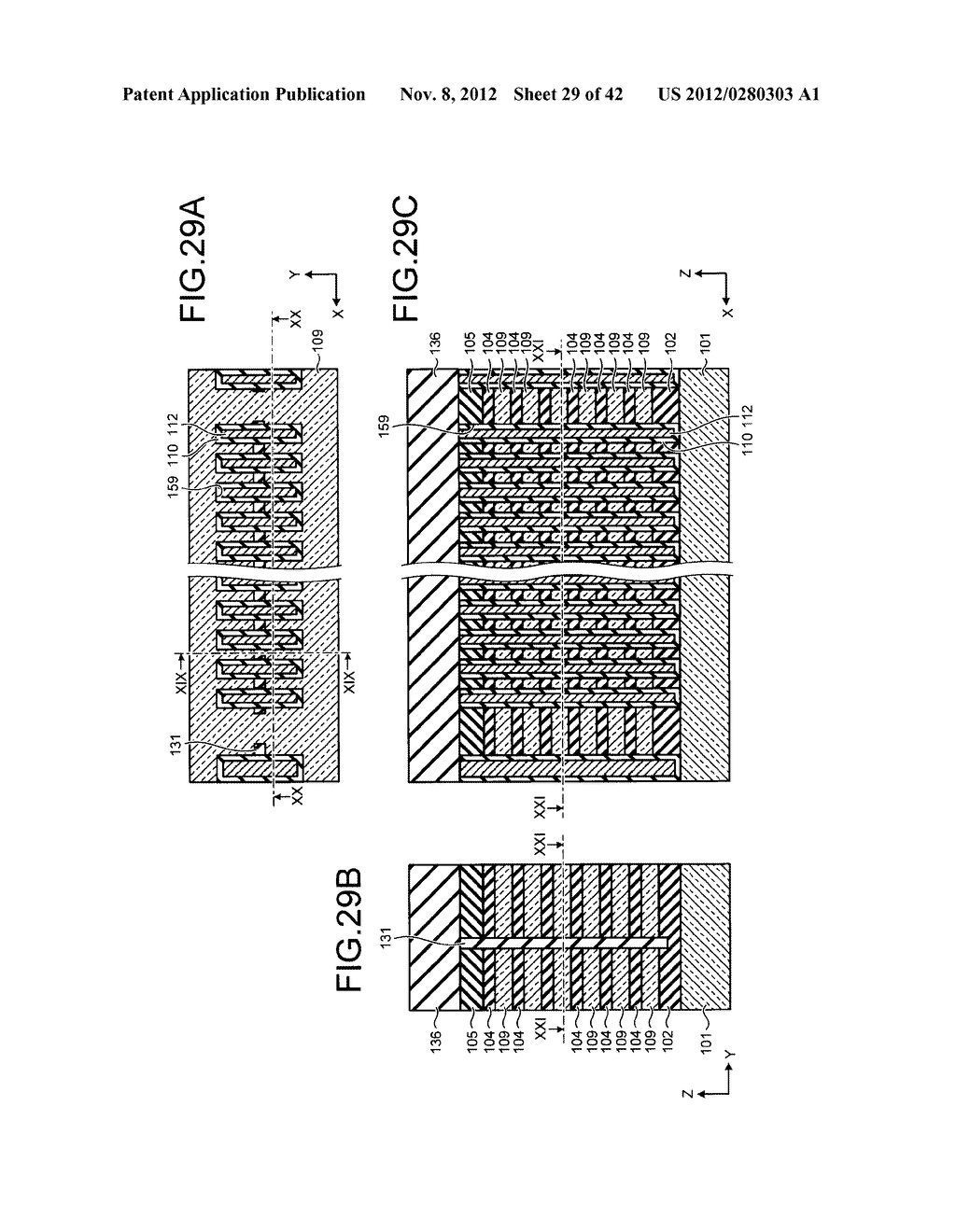 NON-VOLATILE SEMICONDUCTOR MEMORY DEVICE AND METHOD OF MANUFACTURING THE     SAME - diagram, schematic, and image 30