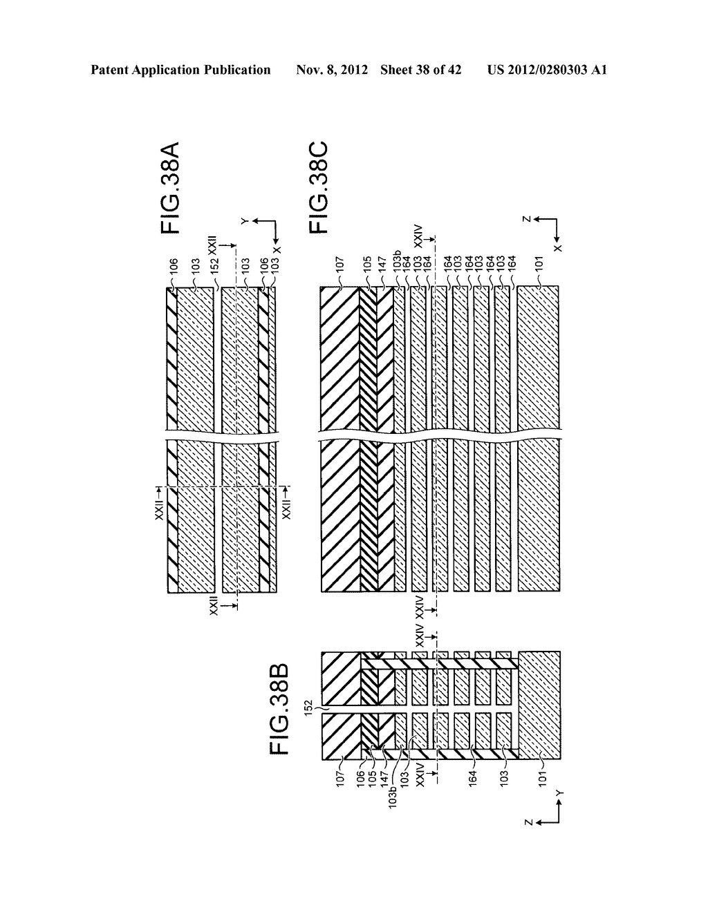 NON-VOLATILE SEMICONDUCTOR MEMORY DEVICE AND METHOD OF MANUFACTURING THE     SAME - diagram, schematic, and image 39