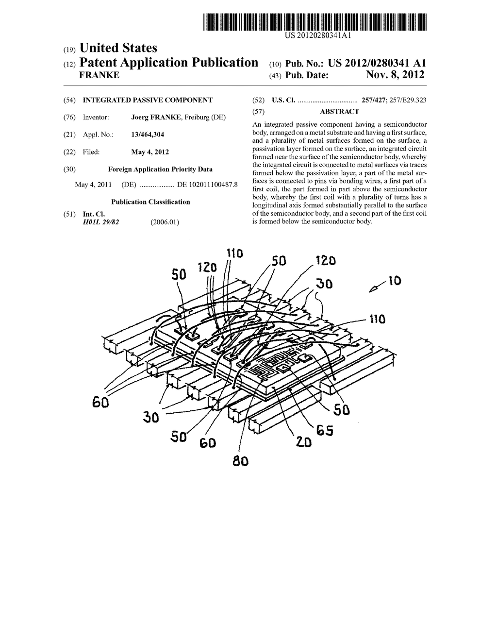 INTEGRATED PASSIVE COMPONENT - diagram, schematic, and image 01