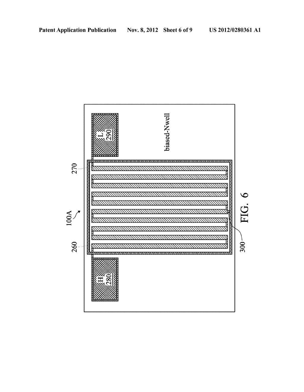 HIGH VOLTAGE RESISTOR WITH BIASED-WELL - diagram, schematic, and image 07