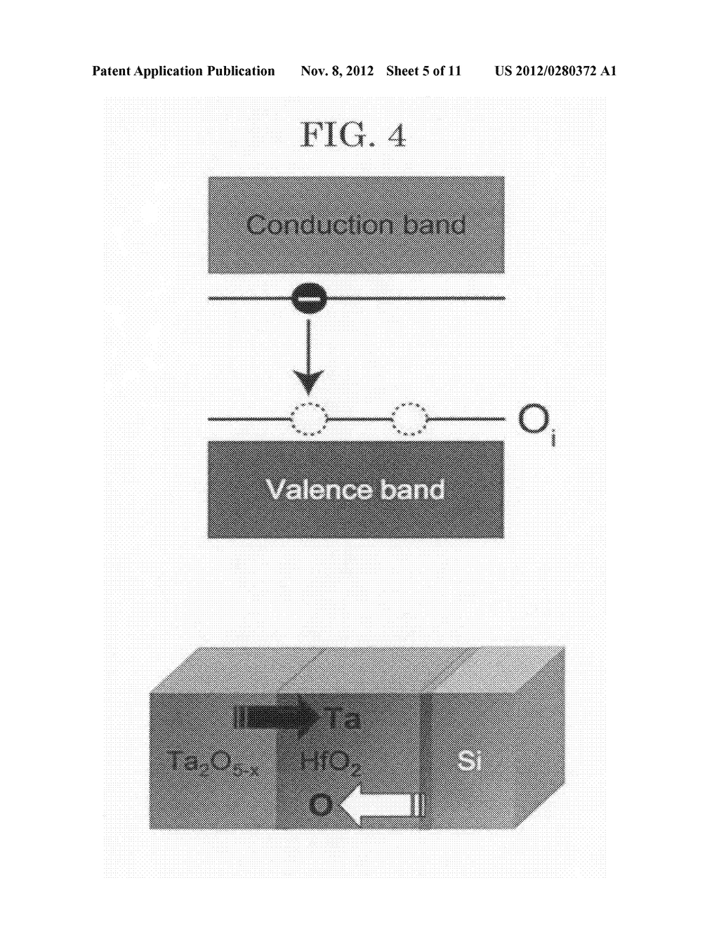 Method for Reducing Thickness of Interfacial Layer, Method for Forming     High Dielectric Constant Gate Insulating Film, High Dielectric Constant     Gate Insulating Film, High Dielectric Constant Gate Oxide Film, and     Transistor Having High Dielectric Constant Gate Oxide Film - diagram, schematic, and image 06