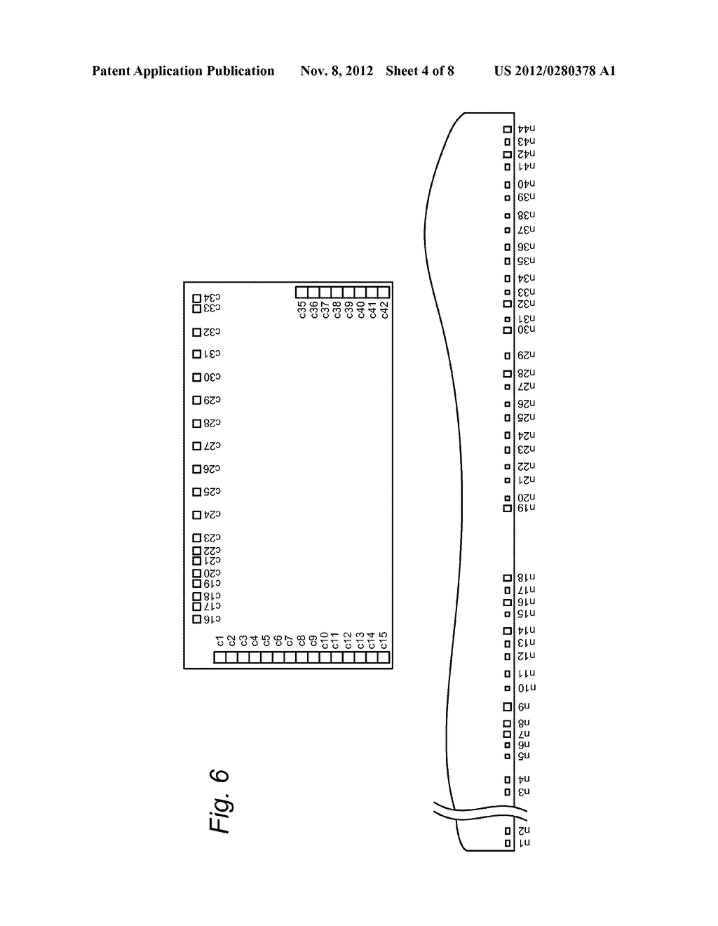 COL-BASED SEMICONDUCTOR PACKAGE INCLUDING ELECTRICAL CONNECTIONS THROUGH A     SINGLE LAYER LEADFRAME - diagram, schematic, and image 05