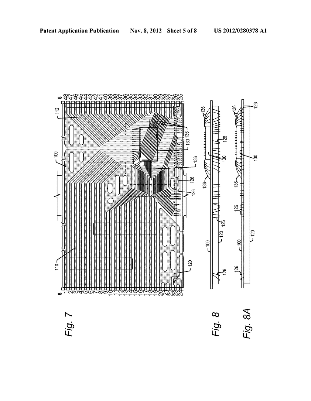 COL-BASED SEMICONDUCTOR PACKAGE INCLUDING ELECTRICAL CONNECTIONS THROUGH A     SINGLE LAYER LEADFRAME - diagram, schematic, and image 06