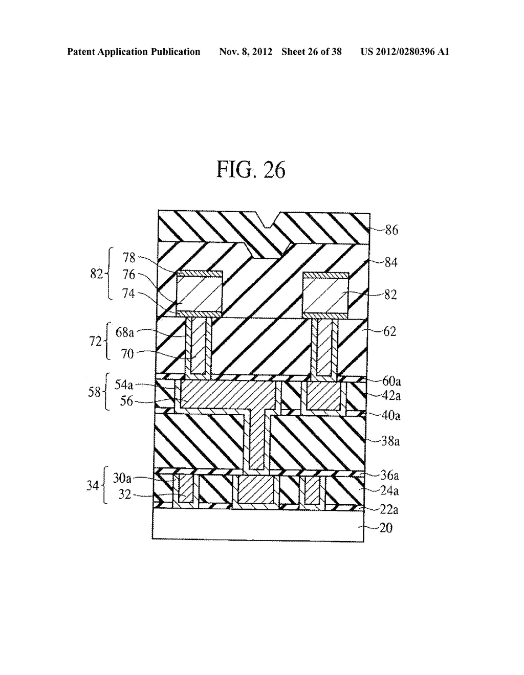 SEMICONDUCTOR DEVICE HAVING GROOVE-SHAPED VIA-HOLE - diagram, schematic, and image 27