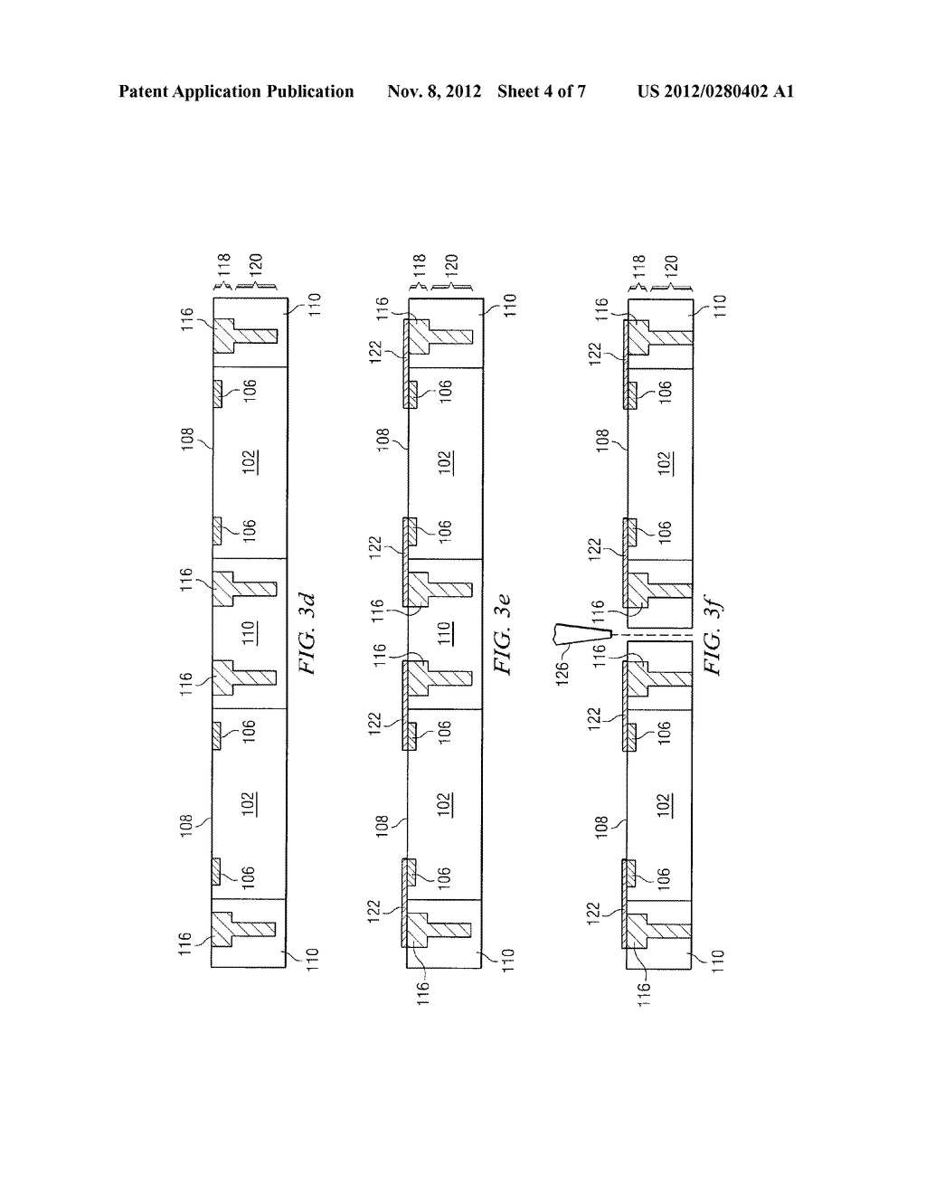 Semiconductor Die and Method of Forming through Organic Vias having     Varying Width in Peripheral Region of the Die - diagram, schematic, and image 05