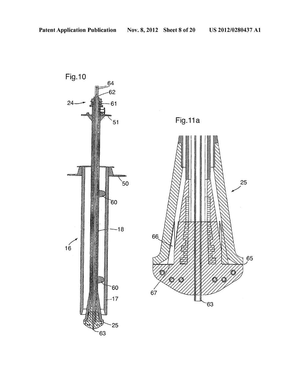 Slit Lance Burner For Flash Smelter - diagram, schematic, and image 09