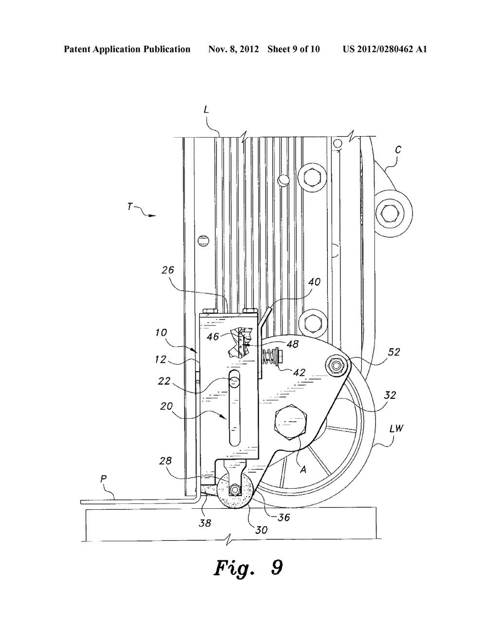 HAND TRUCK BRAKE - diagram, schematic, and image 10