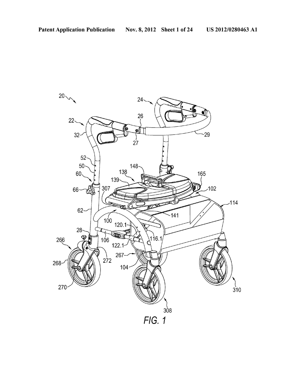 FOLDABLE WALKER APPARATUS - diagram, schematic, and image 02