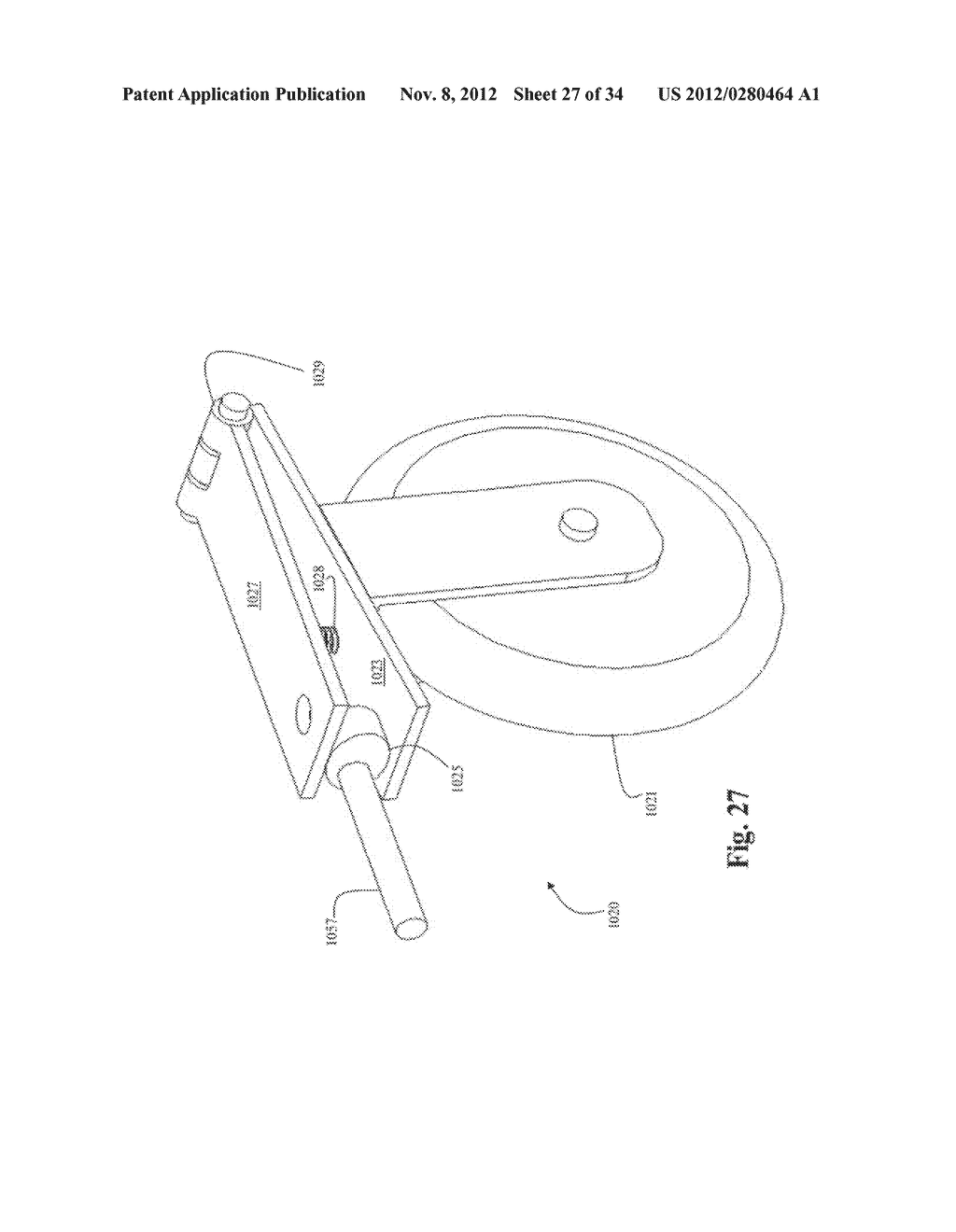 ADJUSTABLE LOAD-BEARING WHEELS AND KITS FOR PATIENT LIFTERS - diagram, schematic, and image 28