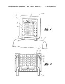 RETRACTING AND FOLDING VEHICLE HEAD RESTRAINT diagram and image