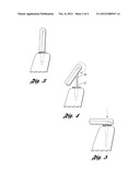 RETRACTING AND FOLDING VEHICLE HEAD RESTRAINT diagram and image