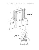 RETRACTING AND FOLDING VEHICLE HEAD RESTRAINT diagram and image