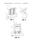 RETRACTING AND FOLDING VEHICLE HEAD RESTRAINT diagram and image