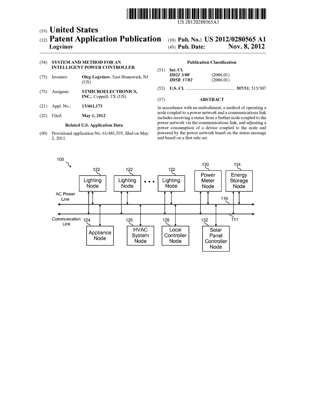 System and Method for an Intelligent Power Controller - diagram, schematic, and image 01