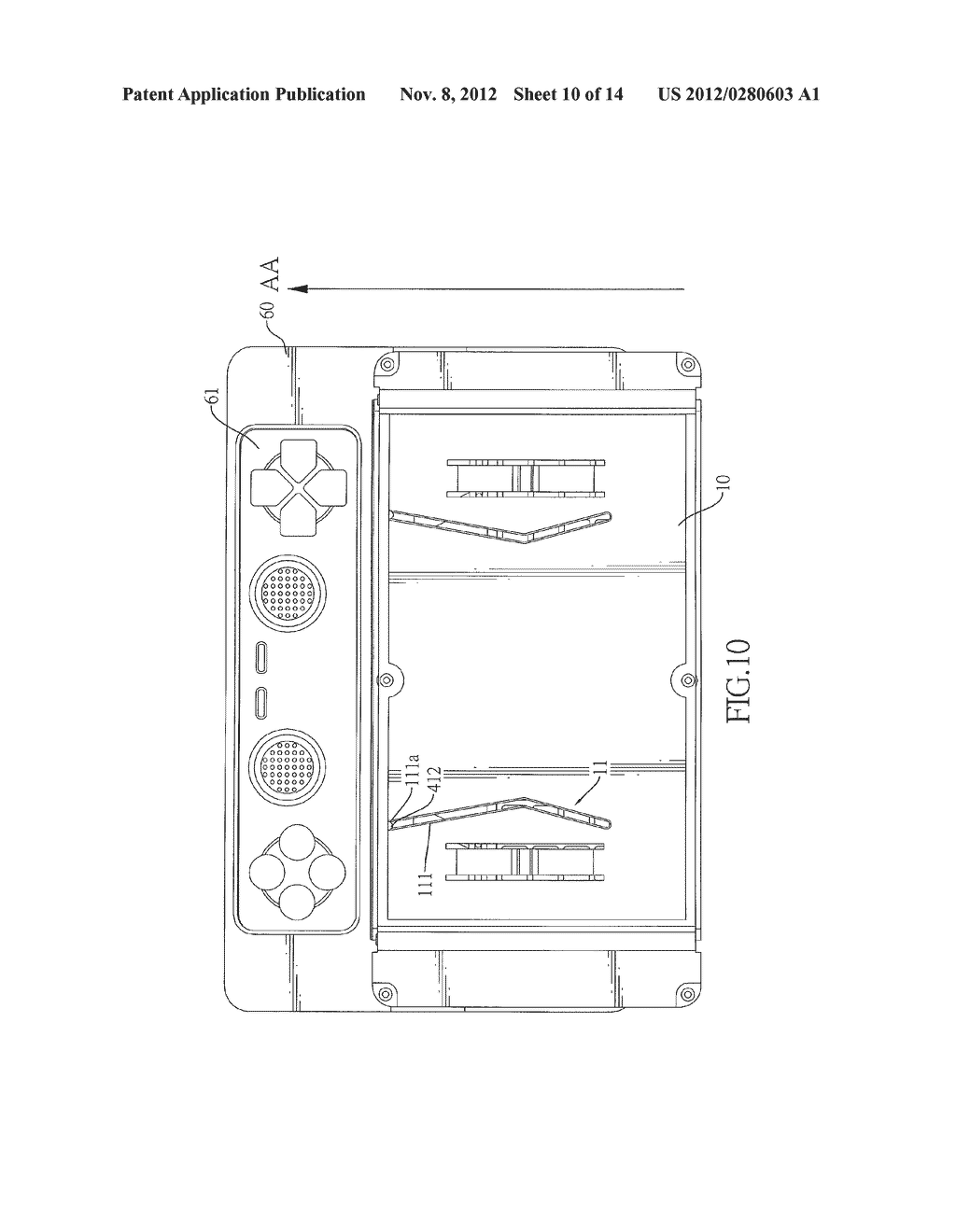 Dual Directional Sliding Hinge and Portable Device - diagram, schematic, and image 11